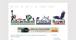 Desktop Screenshot of independentpoliticalreport.com